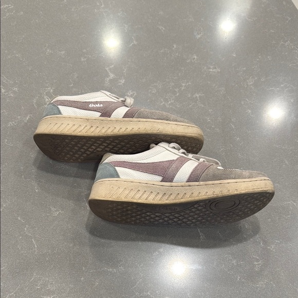 Gola White and Gray Athletic Shoes - Picture 8 of 8